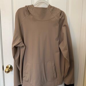 BYLT Basics Tan Droo Cut Pullover
